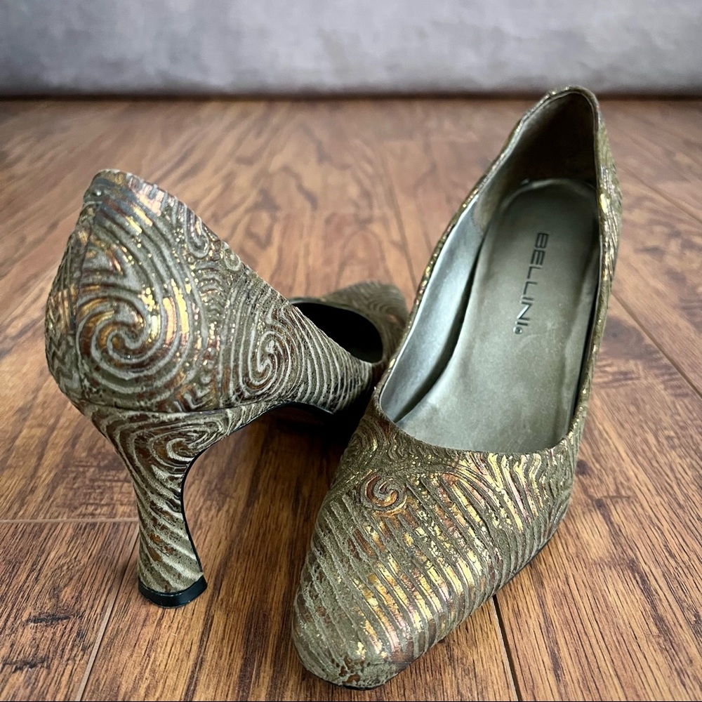 Vintage Bellini Leather Heels Size 7 - Picture 3 of 10